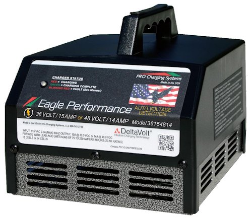 Dual Pro Eagle golf cart charger